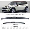 Auto Wiper Wiper Front & Rear Wiper Blades Set Kit Compatible with Mini Clubman R55 2007 2008 2009 2010 2011 2012 Windshield Windscreen Rear Window