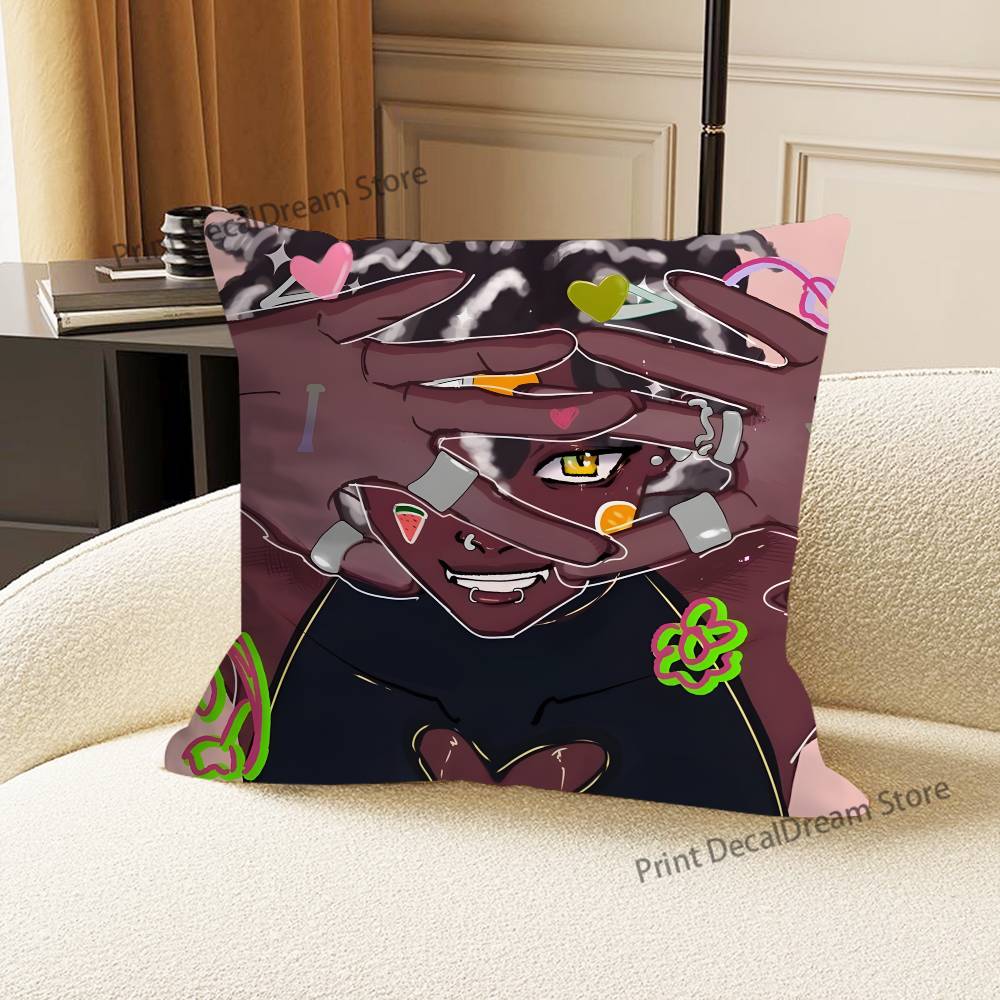 Game E-ERROR143 M-Micah Yujin Cushion For Bedroom Car Coffee Shop Room and Living Room Sofa Decorative Pillow Cover Case
