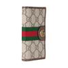 Gucci Ophidia GG Supreme Canvas Web Stripe Bifold Wallet For Unisex Daily Use