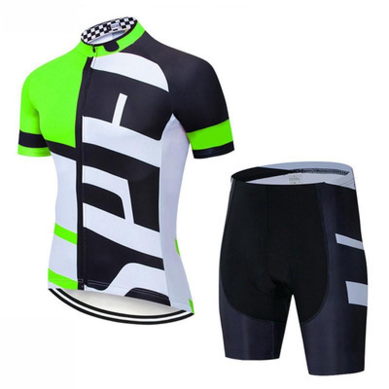 Men Women Cycling Jersey Set Short Sleeve Mountain Bike Apparel Quick Dry Breathable Riding Kit