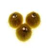 10pcs Imitation Water Mink Pompom Earring Pendant DIY Craft Supplies Cute Plush Fur Ball Beads DIY Handmade Jewelry Findings