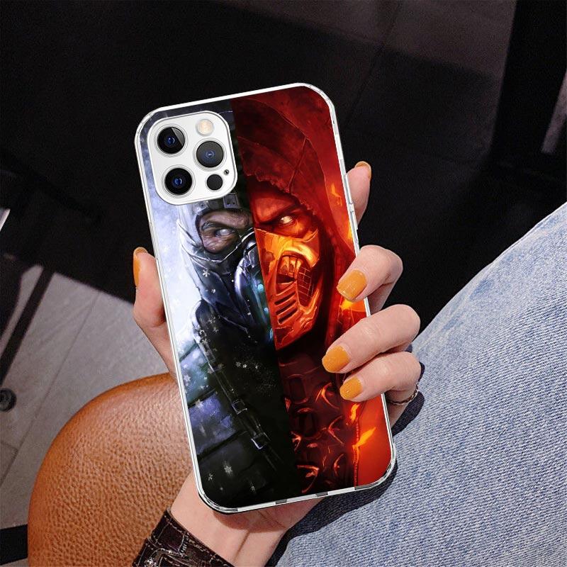 Mortal Kombat Phone Case For iPhone 17 Air 16 Pro Max 16E 15 + 14 Plus 11 12 13 Mini 7 8 SE Gift Print Cover Fundas 17 Air 16 Pr