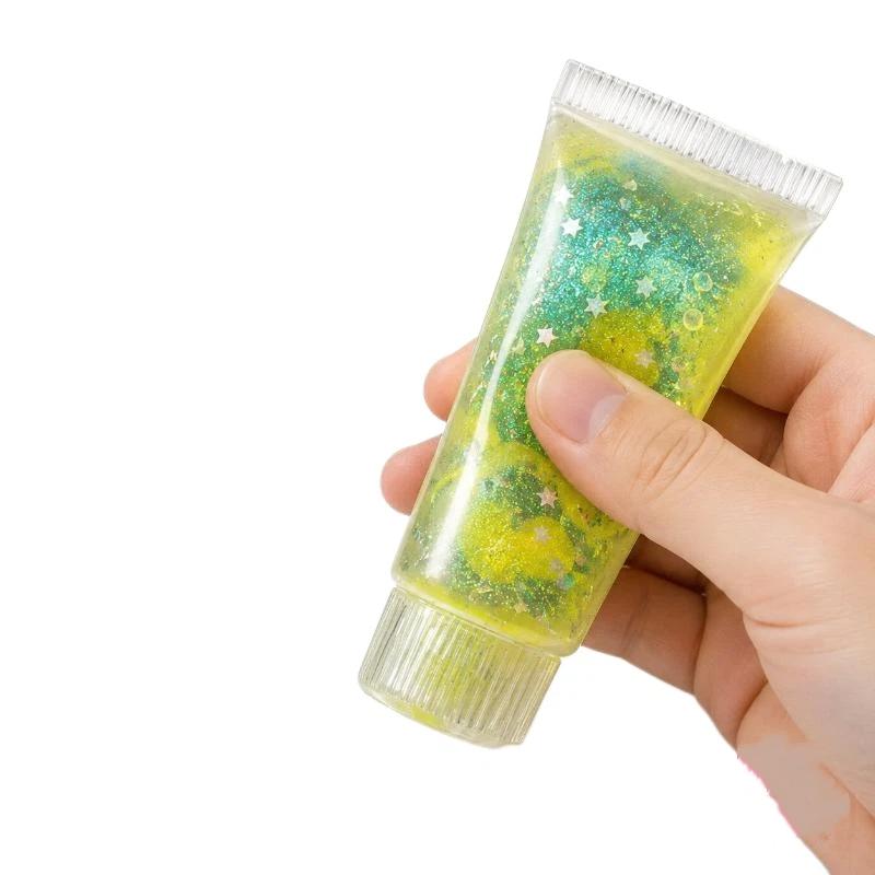 1 Stück Nicht-Zurückprallendes Marmeladen-Gefühl Asmr Fidget Spielzeug Zahnpasta Stressball Formbarer Quetschspielzeug Für Kinder & Erwachsene Anti-Stress-Geschenke-Spielzeug