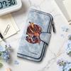 Stylish Samurai Pattern Long Wallet Fashion Multi Card Slots PU Leather Purse Cool Daily Use Portable Wallet