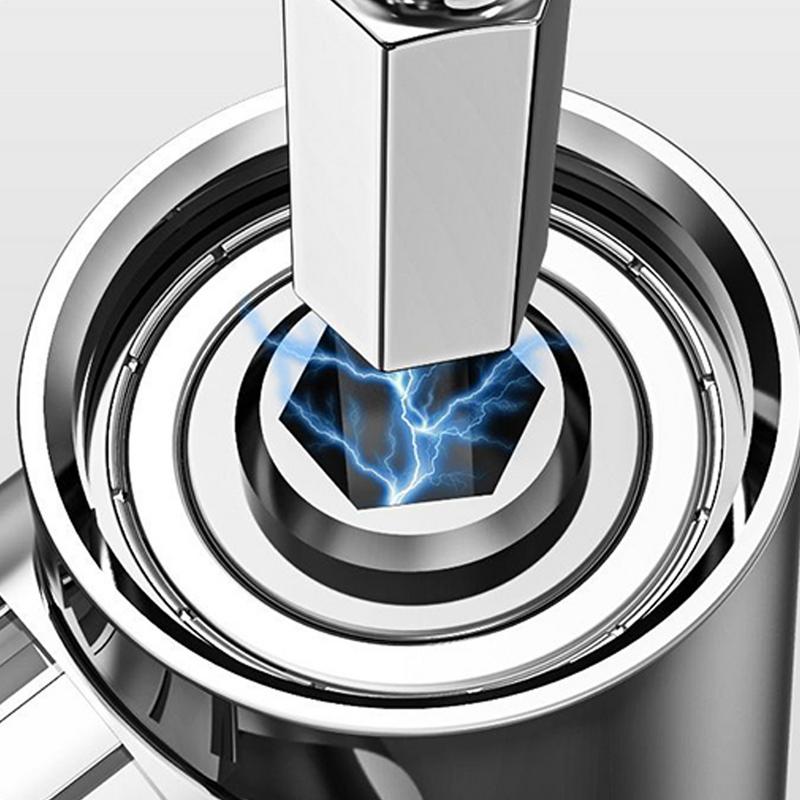 Winkel-Bohreradapter Sechskant-Schaft Bit-Halter Aufsatz Biegsamer 105-Grad-Winkelbohradapter Für Enge Räume Tischler