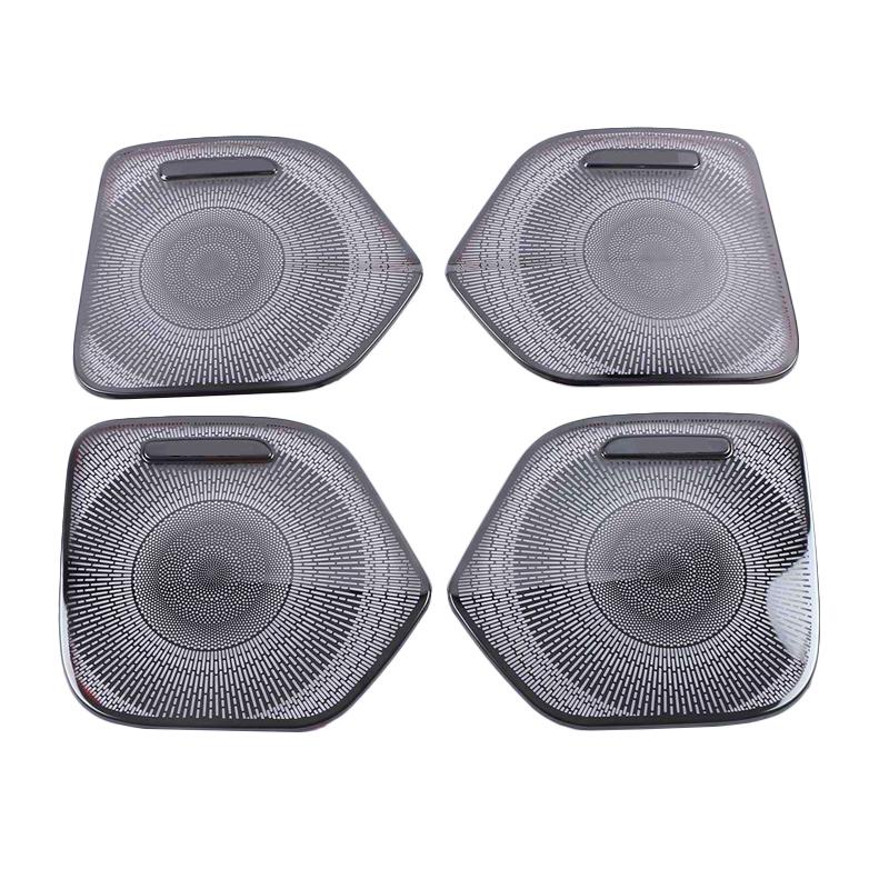 Car Styling Audio Speaker Auto Door Loudspeaker Decoration Covers Stickers for Lincoln Corsair 2018- Interior Accessories