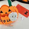 Cute Halloween Plush Keychain Mummy Pumpkin Ghost Monster Doll Pendant Bag Hanging Decor Car Key Holder Holiday Party Gifts