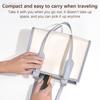 Automatic Dental Floss Dispenser with Mirror Bottom Reusable Organizer Case for Oral Hygiene Auto Floss Storage Box