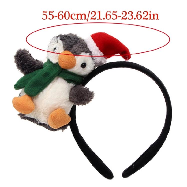 Pinguin-Anime-Kopfschmuck für Partys, Geburtstage, Gesichtsreinigung, Haarbänder, Bühnen-Kopfbedeckung, Foto-Requisiten