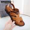 Sandali da spiaggia Estivi Sandali e ciabatte a doppio uso Scarpe da spiaggia da uomo Versione coreana Sandali traspiranti Sandali e ciabatte impermeabili