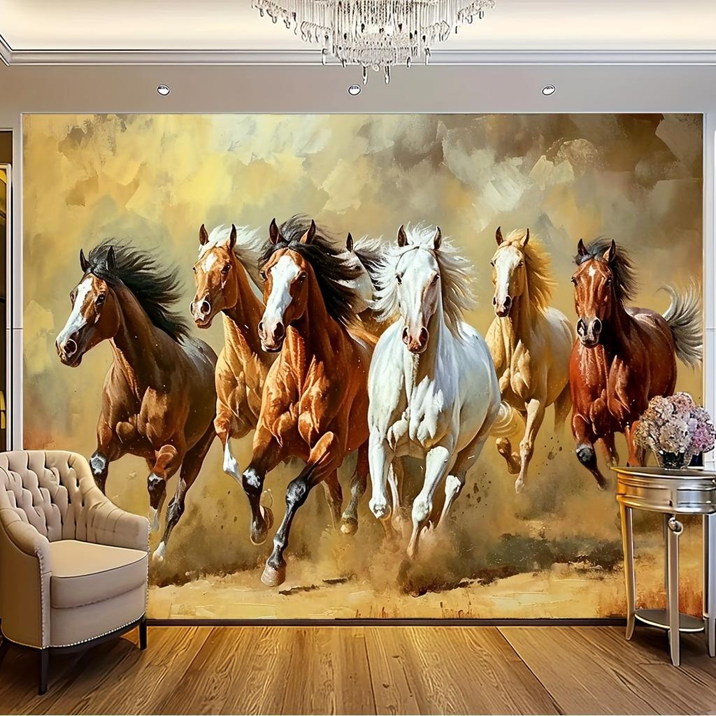 1Pcs Modern Horse Racing Background Decoration Background Winter Backdrop Decorations For Photo Studio Photo Booth Christmas