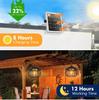 solar pendant light Split Solar Powered Pumpkin Solar Lights Remote Control Timer IP65 Waterproof for Courtyard Pergola Patio Gazebo Barn Outdoor