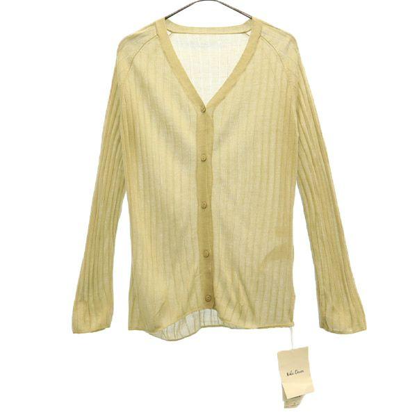 Mila Owen unused Long sleeve knit cardigan beige Women Used