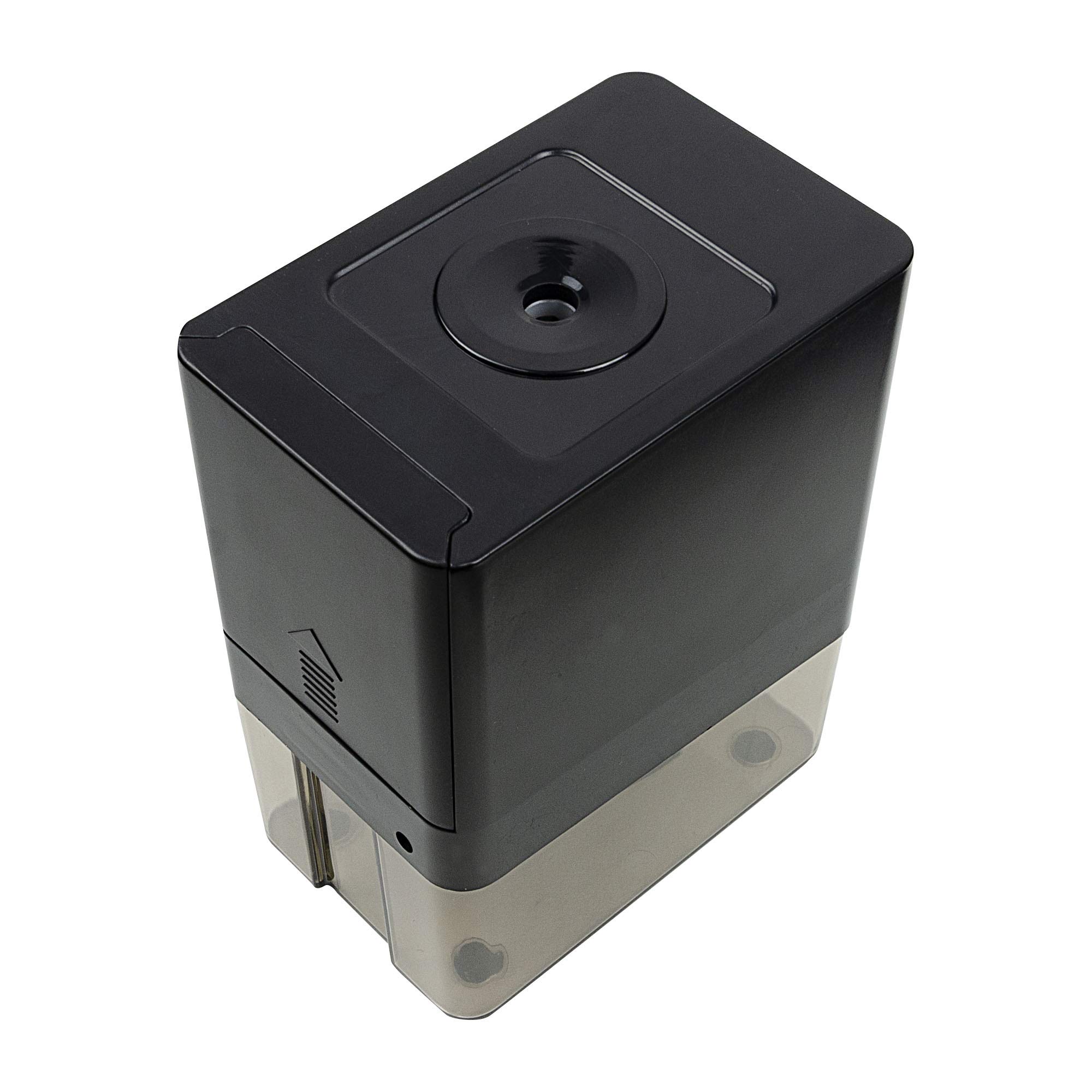 

Unique Corporation Fully automatic pencil sharpener Automatic return function AC power Vertical Kezuri-kun Battery-powered UQ-KEZURI чёрный