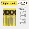 Round Half Round Flat Square Triangle Hand File Set Alloy Steel Precision Files for Metal Woodwork Wood Carving Tool Kit Set DIY