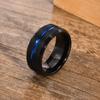Anello Apribottiglia in Acciaio al Tungsteno 8mm Gioiello da Uomo alla Moda Accessorio di Moda Resistente