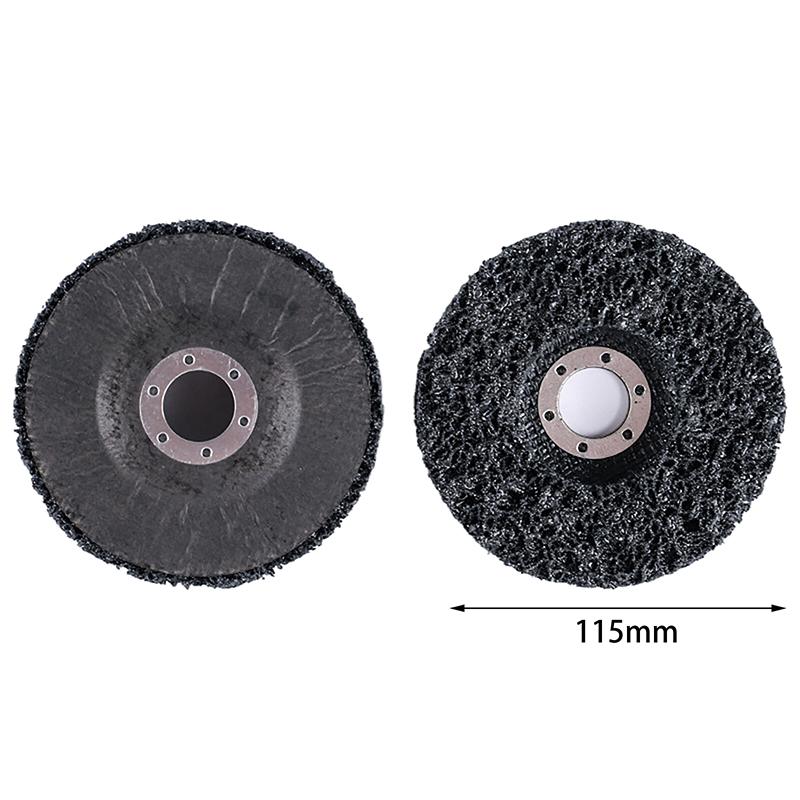 4/4,5/5 palců 1 ks Lamelový lešticí kotouč z nylonových vláken 800 zrnitost Pro úhlovou brusku Na leštění dřeva a kovu