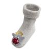 Toddler Kids baby Boys Girls Christmas Santa Deer - Knitted Warm Socks