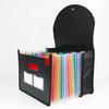Pockets Accordian File Folder Expanding File Organizer Filing Box Multicolored Paper/Bill/Receipt/Document Holder Bag A4