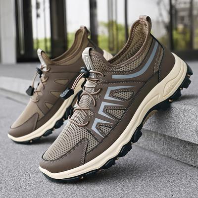 Men's Shoes Sports Shoes Summer Fashion Versatile Single Shoes Soft Sole Breathable Running Shoes Not Stuffy Mesh Shoes