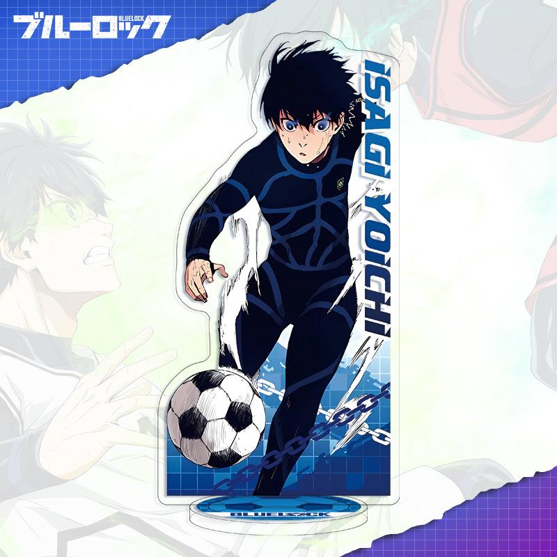 Standee Prigione Blu 16cm Fronte-Retro HD Anime Segno Acrilico Standing Standee