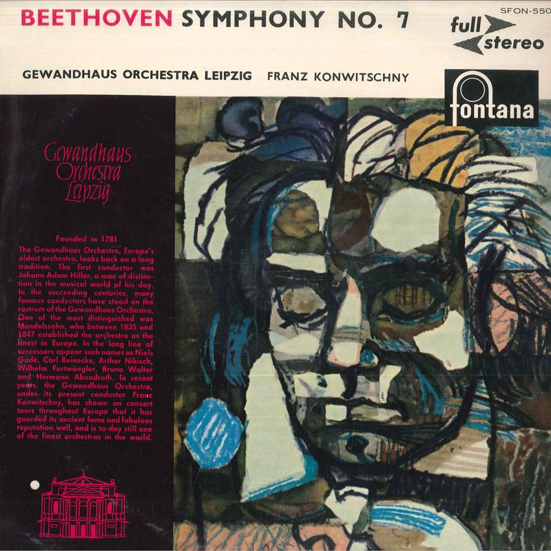 

LP Record - Beethoven: Symphony No. 7 SFON5506 FONTANA Japan Classical Used