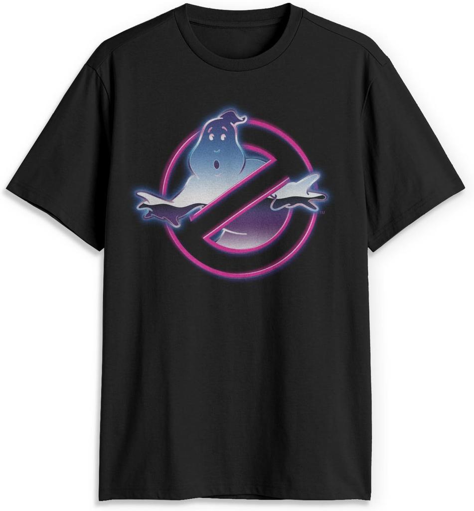 Fifth Sun Men's 80s Neon Ghostbusters Logo
