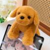 Simulated Golden Retriever Meika Dog Plush Doll Toy Decoration Children's Companion Doll Birthday Gift Puppy