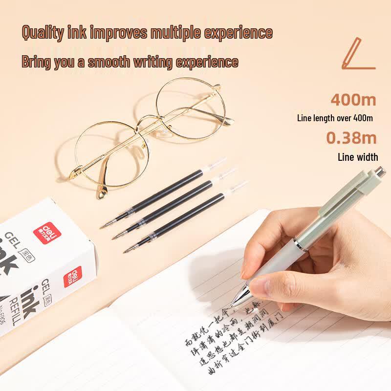 Deli 6906 0.5mm Gel Pen Refills