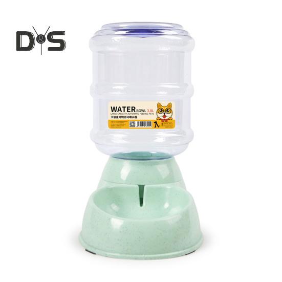 

Автоматическая кормушка для домашних животных объемом 3,8 л, пластиковый фонтан для кошек, большая емкость, миска для корма для домашних животных, диспенсер для воды для собак и кошек B зелёный