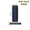 Waterproof Solar Light Lamp Warm Light Up And Down Luminous Solar Wall Lamp 4/6/8/10/12/16LED Outdoor Solar Lights Halloween