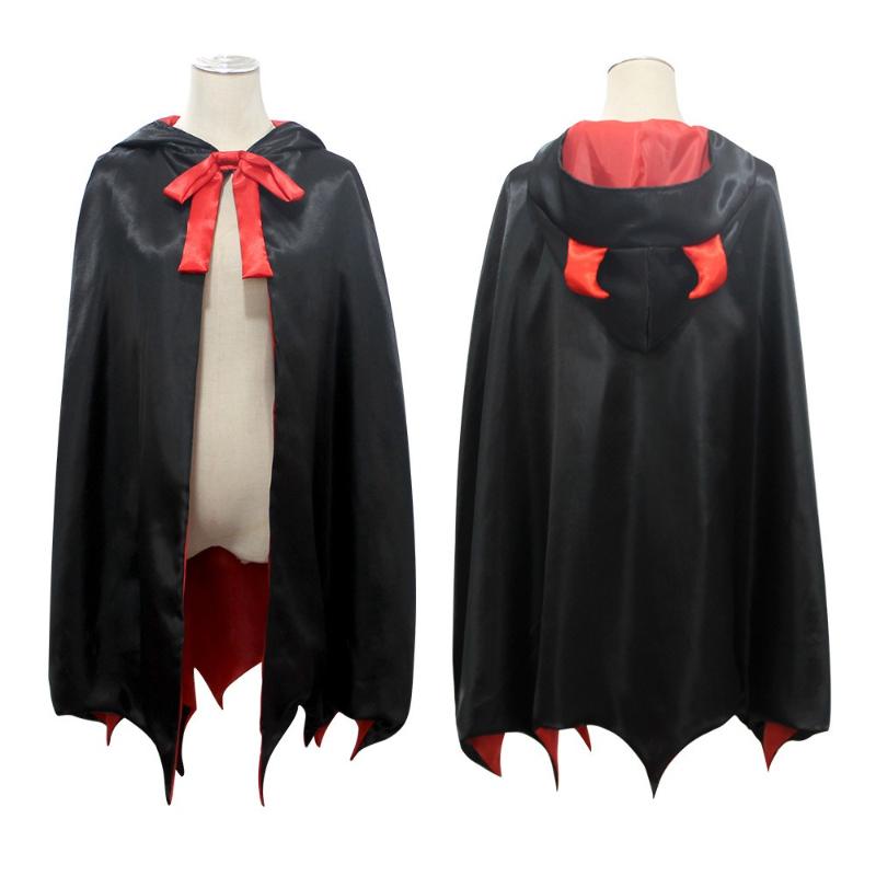 90cm Halloween Sexy Women Cloak Prop Little Red Riding Hood Cloak Queen Cosplay Costume Make Up Party Dress Family Party Clothes