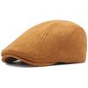 HT4954 Berets Men Women New Autumn Winter Hat Retro Artist Painter Suede Beret Hat Male Female Ivy Flat Cap Adjustable Beret Cap