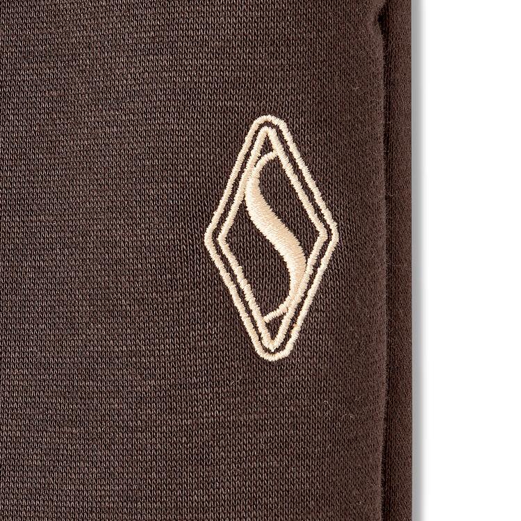 Skechers Simple Casual Warm Comfortable Loose Knit Sports Pants Women Bottoms Dark-Brown L425W007-05U5