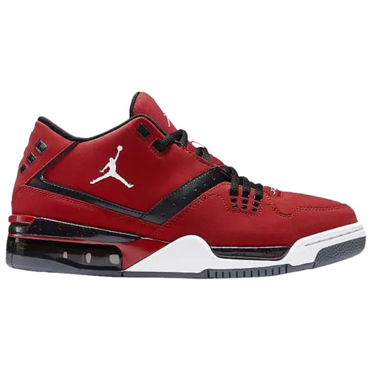 Air Jordan Flight 23 Gym Red Sneakers da Uomo Bianco Nero Grigio Freddo 317820-601