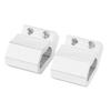 Toolbox Rail Corner Clip M8 Threaded Hole Tool Box Rail Corner Mount Replacement for Packout Silver