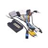 16Pin Car Stereo Wire Harness Adapter Decoder Compatible For Dodge Journey Fiat Freemont Leap Android Power Cable With Canbus Box