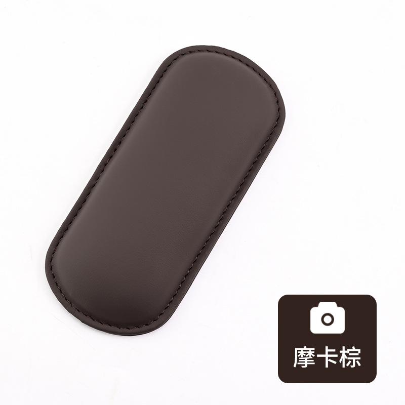 Leather Car Leg Cushion Universal Self-adhesive Knee Foot Anti-collision Pad on Door Elbow Support Pad Auto Interior Accessories