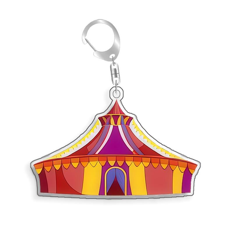 For The Amazing Digital Circus Pomni Kinger Ragatha Gangle Acrylic Selfmade Cute Cartoon Anime Keychain Pendant Toy Gift 5cm
