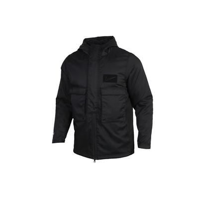 Chaqueta de Calentamiento con Capucha Tejida con Bolsillo Oversize Lebron para Hombre Chaqueta Negra CK6772-010