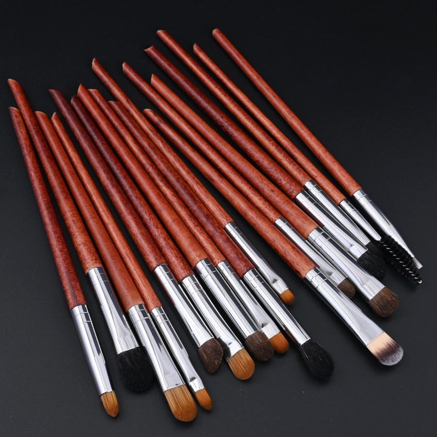 Beauty Tools Perie de frumusețe Lână Portabilă 26 Set de perii de machiaj pentru păr de animale Perie pentru fond de ten Perie cu pudră liberă Perie pentru fard de ochi