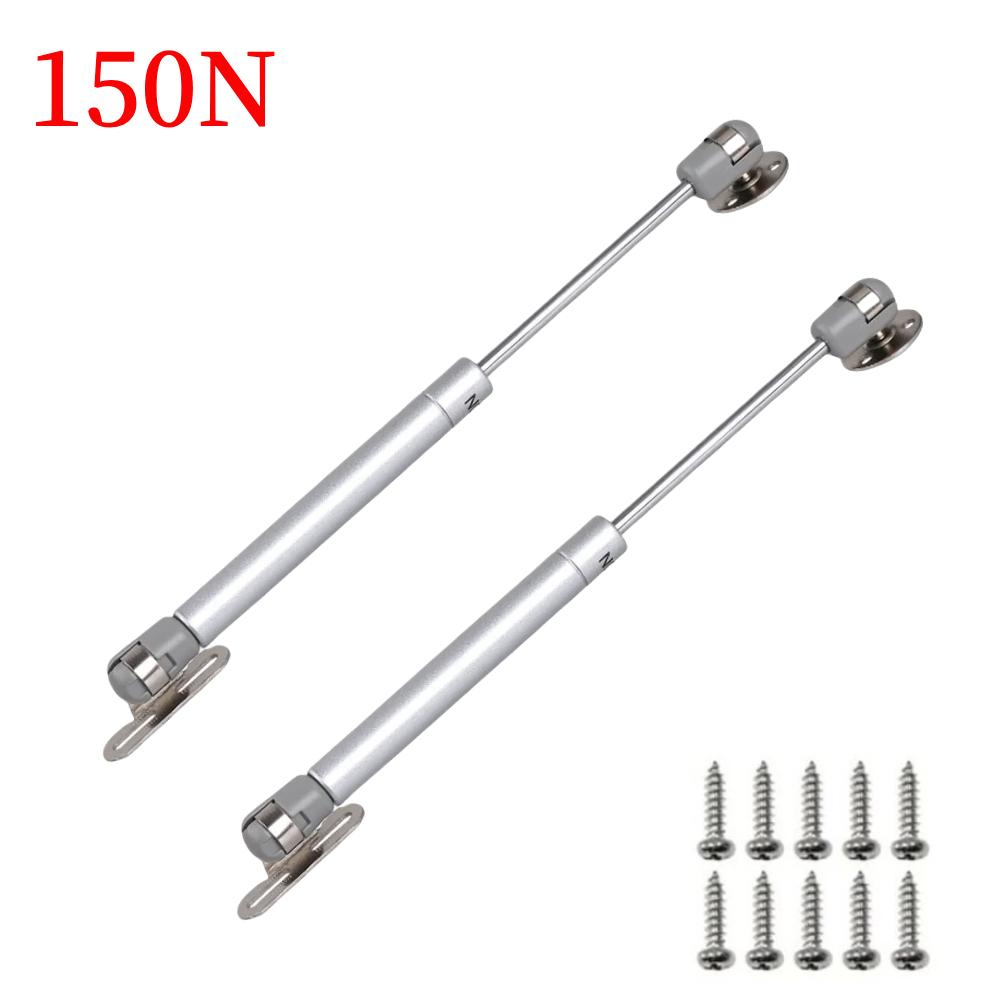 12Inch Copper Force Cabinet Door Lift Support Gas Strut Hydraulic Spring Hinge Kitchen Cupboard Hinge Furniture Hardware 2/4Pcs