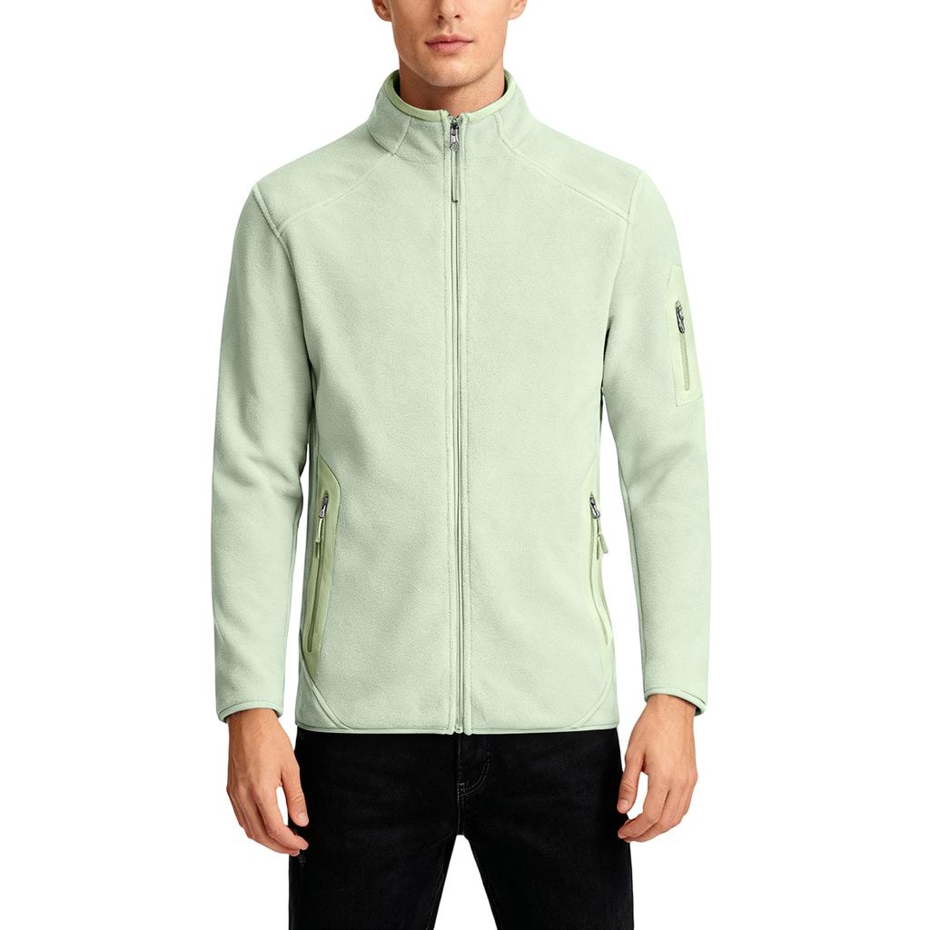 Pánská fleecová kolekce Bunda Kabát Kompozitní fleece Udržuje teplo Móda Outdoor