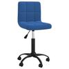 VidaXL Swivel Office Chair Blue Velvet.