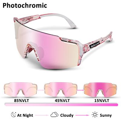 Cycling Glasses Photochromic Sunglasses Men Women MTB UV400 Riding Bike Road Eyewear Running Driving Sports Bike Bicycle Goggles
