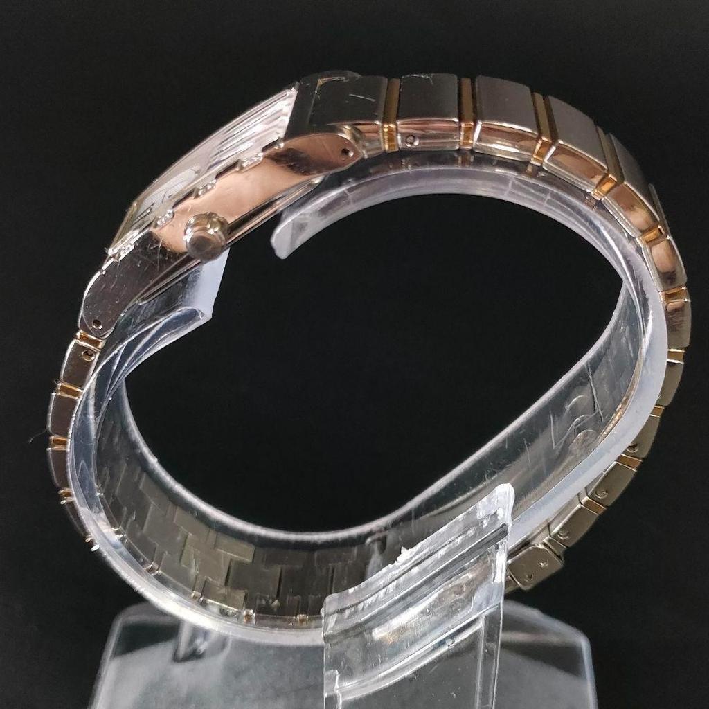 [USED] SEIKO Lucia 1F20 Silver Diamond Bezel Quartz
