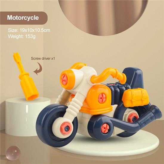 Dětské DIY Sestavování Matkami Vozidlo Letadlo Stavební Vozidlo DIY Demontáž A Sestavení Model Hračka Dětský Dárek