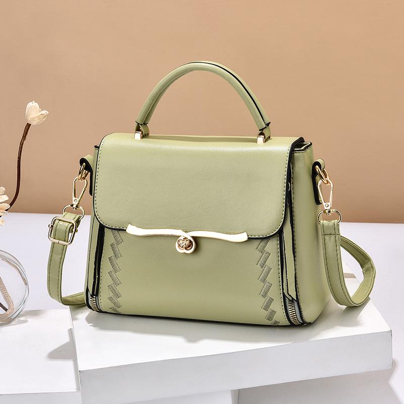 2023 Dameshandtas Nieuwe Mode Kleine Vierkante Tas Zacht PU Lederen Handtas Dames Messenger Bag