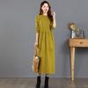 Oversized Knit Dress Autumn Winter Women Long Bottom Sweater Warm Vintage Pullovers Thicke Knitwears Female Pull Jumper Dresses