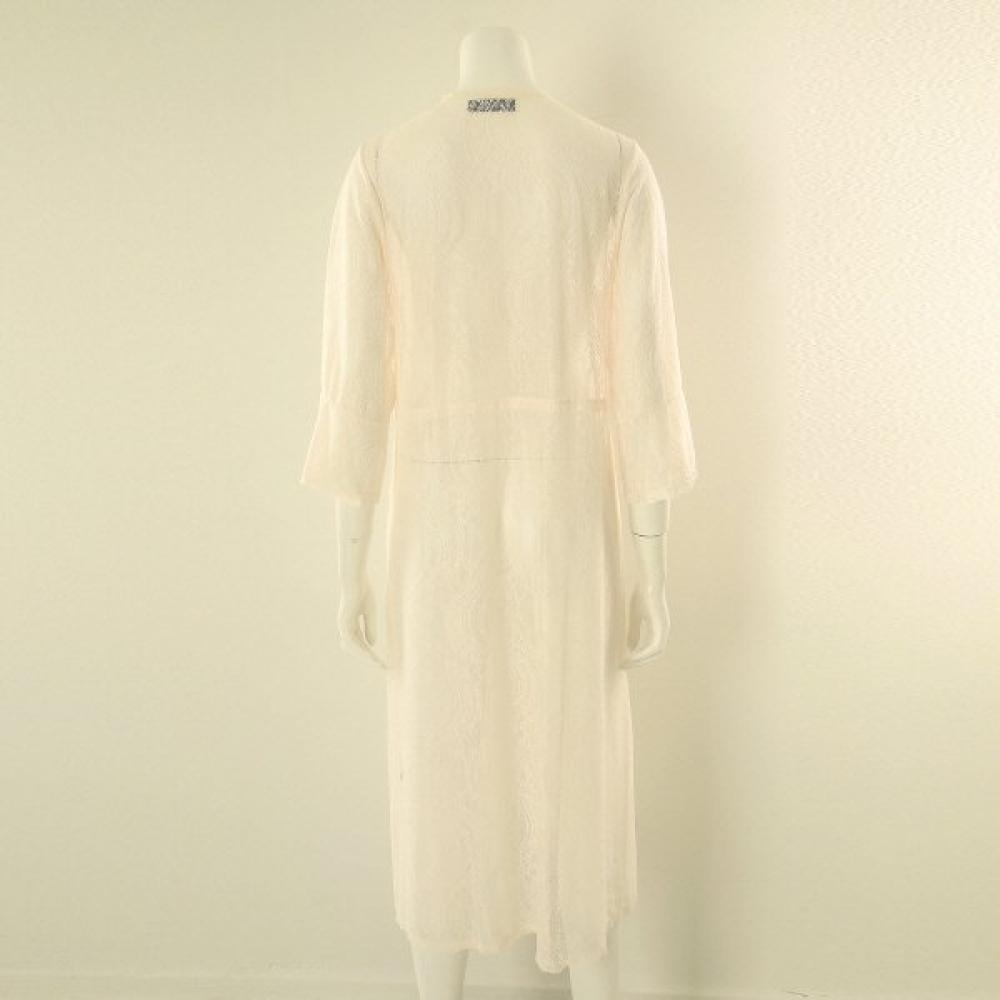 Venus All Over Lace Fabric And Narrow Lace Gown Vgn4440a